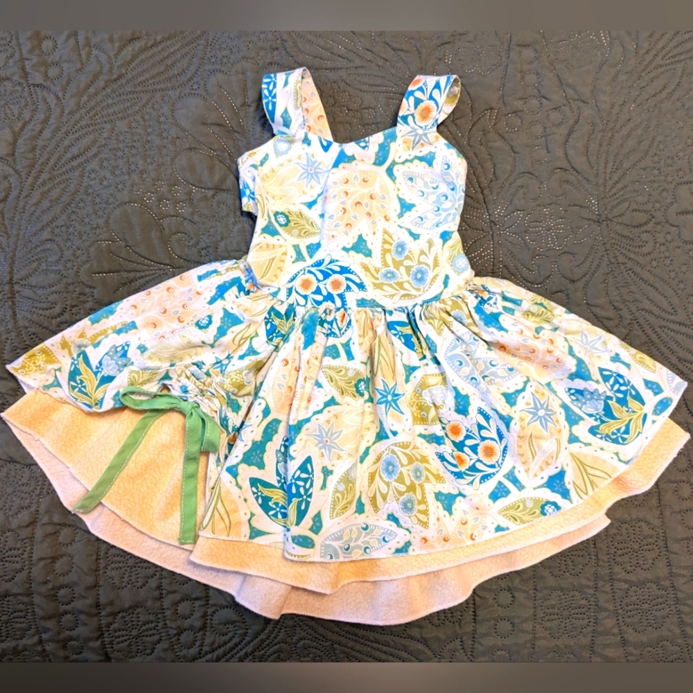 Floral spring dress